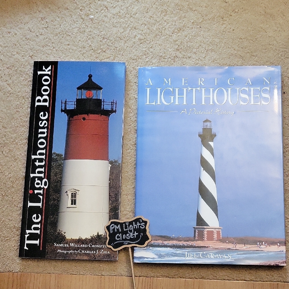 Set of 2 Lighthouse Photography Books